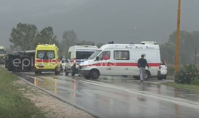 Τροχαίο με στρατιωτικό τζιπ – ΦΩΤΟ