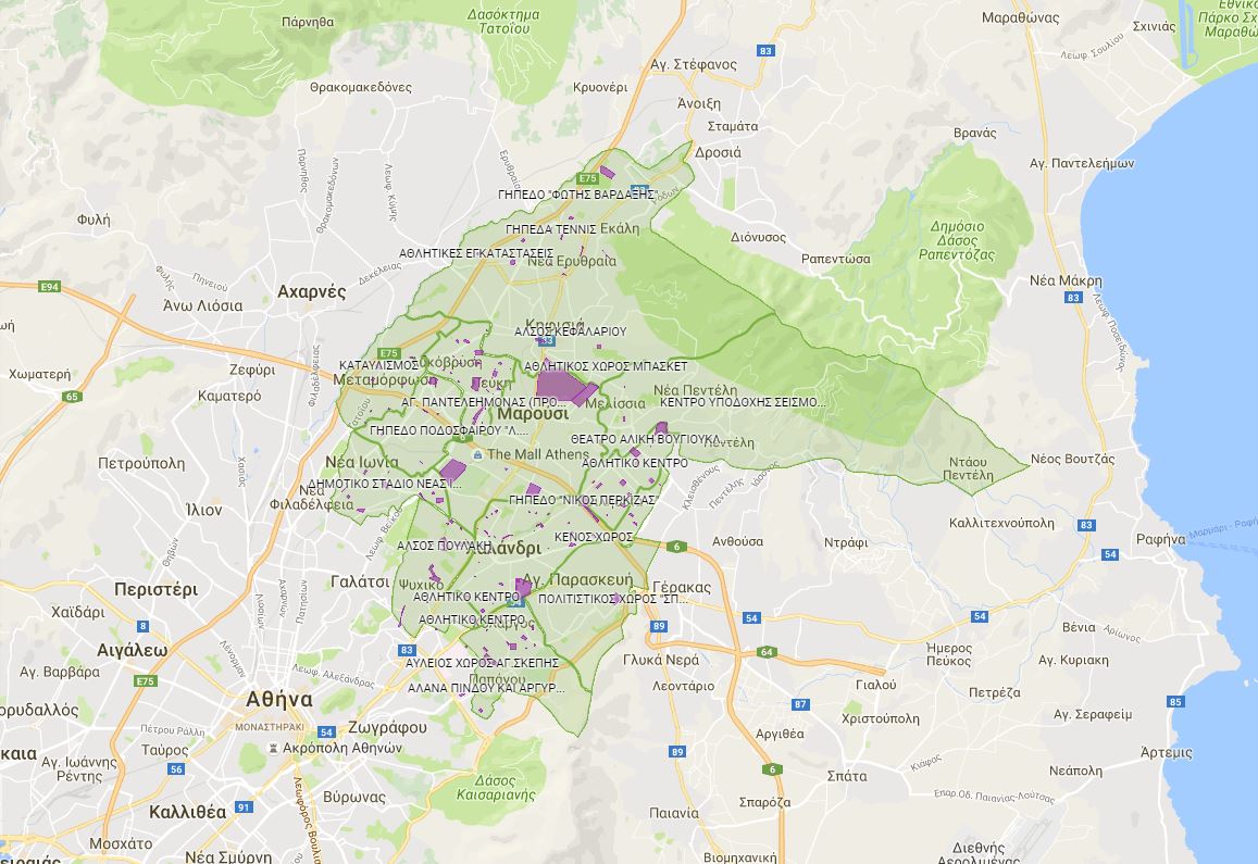 Οι χώροι καταφυγής πολιτών σε περίπτωση πλημμυρών και σεισμών – ΦΩΤΟ