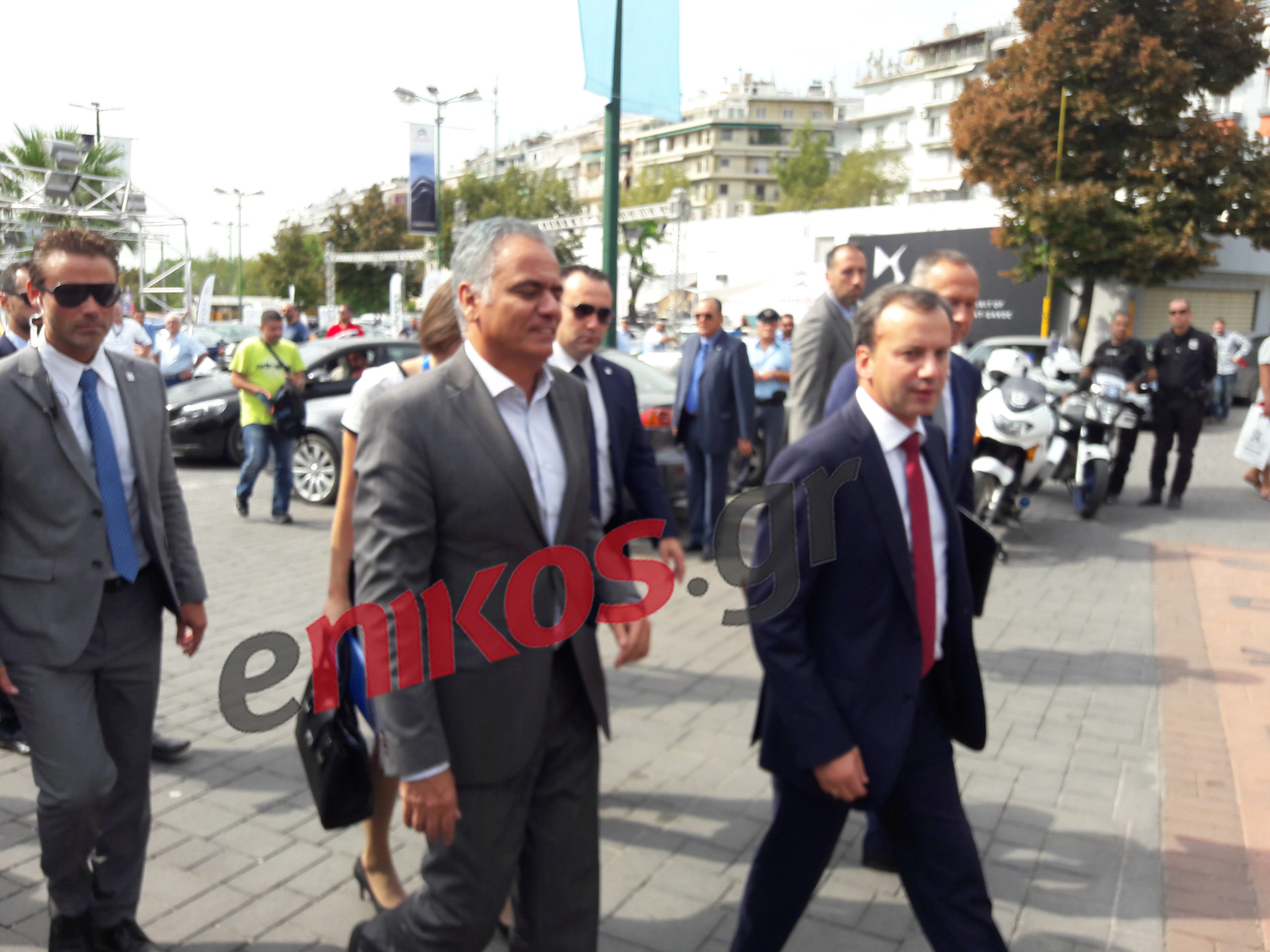 Ο Σκουρλέτης με τον αναπληρωτή Πρωθυπουργό της Ρωσικής Ομοσπονδίας – ΦΩΤΟ