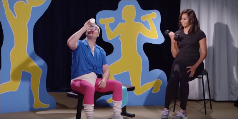 Δείτε τη Μισέλ Ομπάμα σε ρόλο …καθηγήτριας γυμναστικής – ΒΙΝΤΕΟ