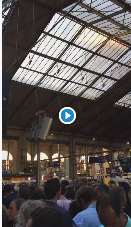 Συναγερμός στο Παρίσι – Εκκενώθηκε σιδηροδρομικός σταθμός – ΒΙΝΤΕΟ
