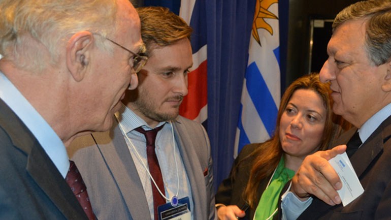 Συνάντηση Λεβέντη – Μπαρόζο σε διεθνές οικονομικό συνέδριο στη Νέα Υόρκη