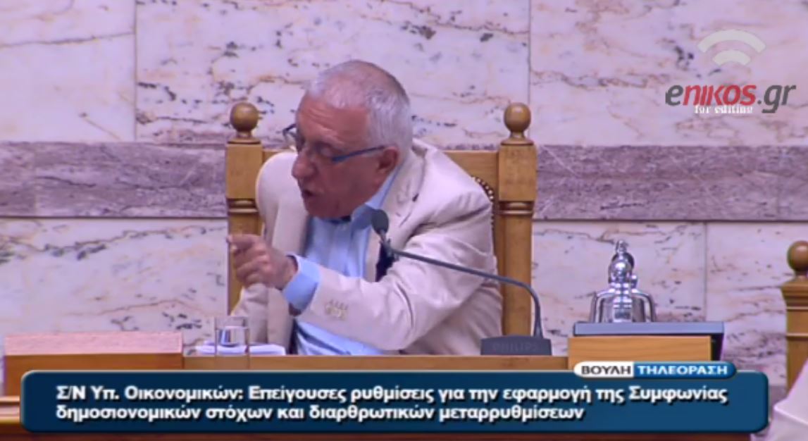 Η έντονη παρατήρηση του Κακλαμάνη στον Σκουρλέτη – ΒΙΝΤΕΟ