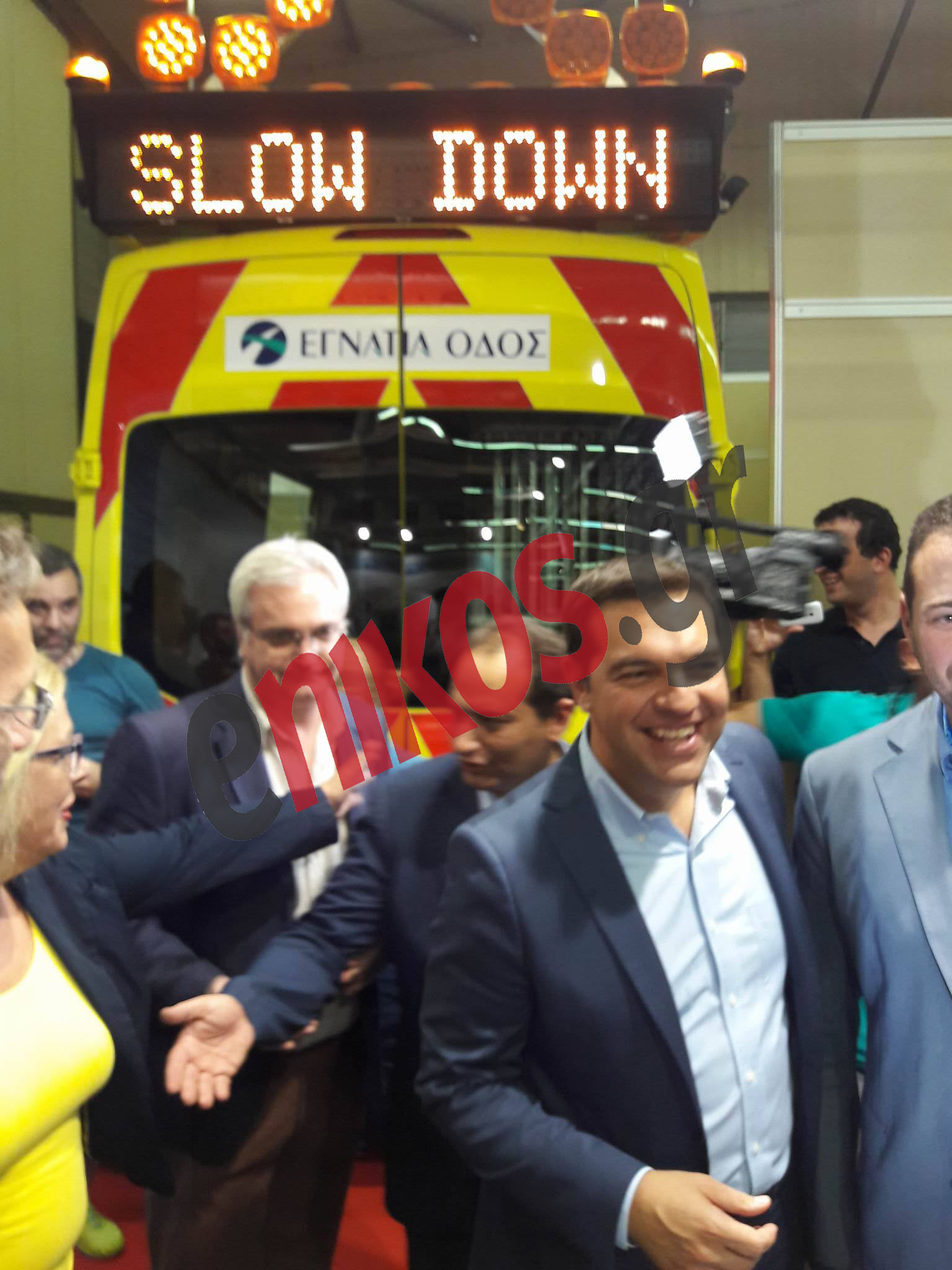Στο περίπτερο της Εγνατίας Οδού στη ΔΕΘ ο Τσίπρας – ΦΩΤΟ