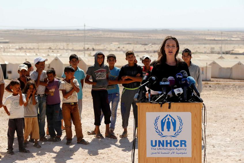 Η έκκληση της Τζολί να μπει ένα τέλος στον πόλεμο στη Συρία