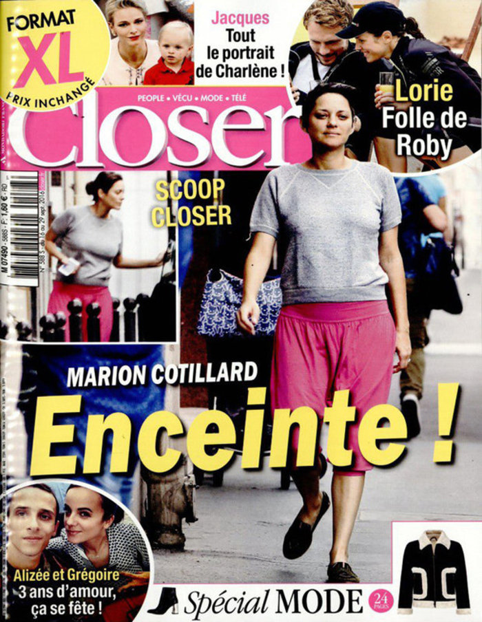 Το δημοσίευμα που εκνεύρισε την Τζολί: “Η Κοτιγιάρ είναι έγκυος”