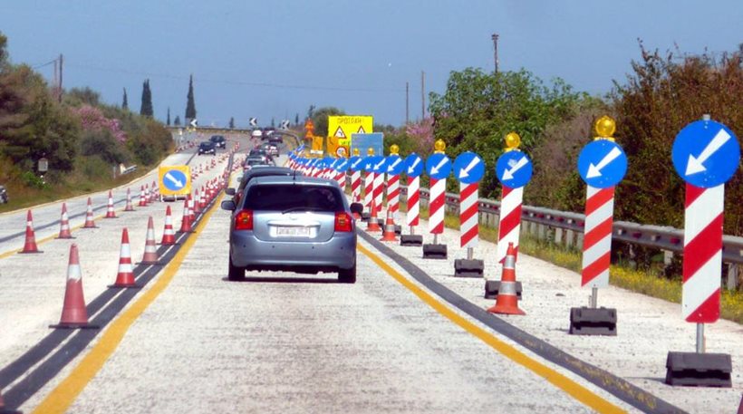 Έκτακτες κυκλοφοριακές ρυθμίσεις στην εθνική οδό Κορίνθου-Πατρών