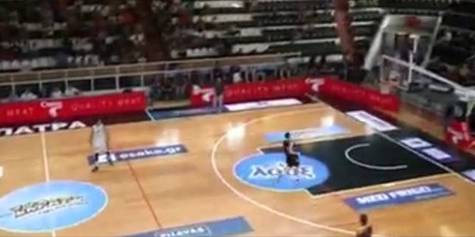 Απίθανο τρίποντο σε ματς του Κυπέλλου Ελλάδας – ΒΙΝΤΕΟ