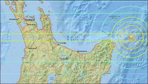 Προειδοποίηση για τσουνάμι στη Νέα Ζηλανδία