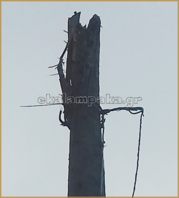 Ζημιές σε σπίτια από κεραυνό που έπεσε στα Γρεβενά – ΦΩΤΟ