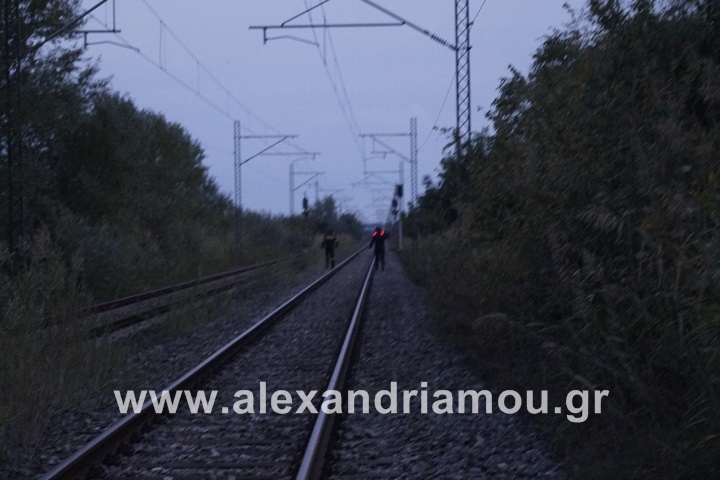 Τραγικός θάνατος στην Ημαθία – Άνδρας παρασύρθηκε από τρένο – ΦΩΤΟ