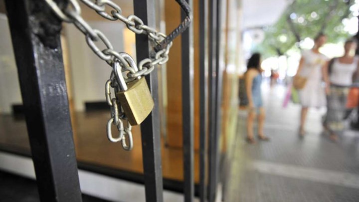 «Λουκέτο» σε 30.000 εμπορικές επιχειρήσεις