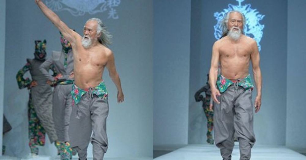 Είναι 80 ετών και κάνει πασαρέλα – ΦΩΤΟ