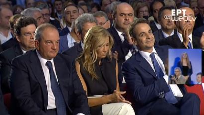 Ο Καραμανλής στο Βελλίδειο πριν την ομιλία Μητσοτάκη – ΦΩΤΟ