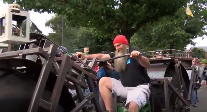 Γερμανός κατασκεύασε το πιο βαρύ ποδήλατο – ΒΙΝΤΕΟ