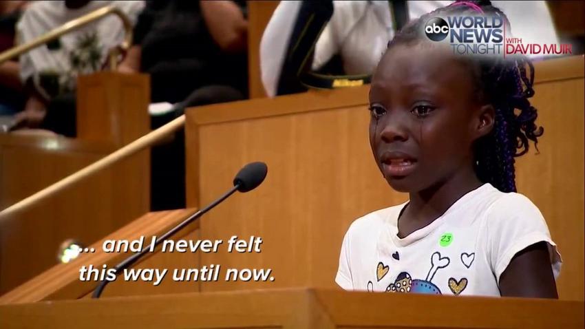 Συγκλονίζει η 9χρονη που εξηγεί πώς είναι να είσαι Αφροαμερικανός στις ΗΠΑ – ΒΙΝΤΕΟ