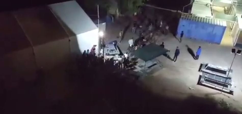 Επεισόδια στον καταυλισμό της Σούδας – ΒΙΝΤΕΟ