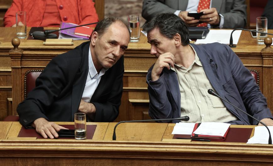 Πρωινό ραντεβού Τσακαλώτου – Σταθάκη με τους δανειστές