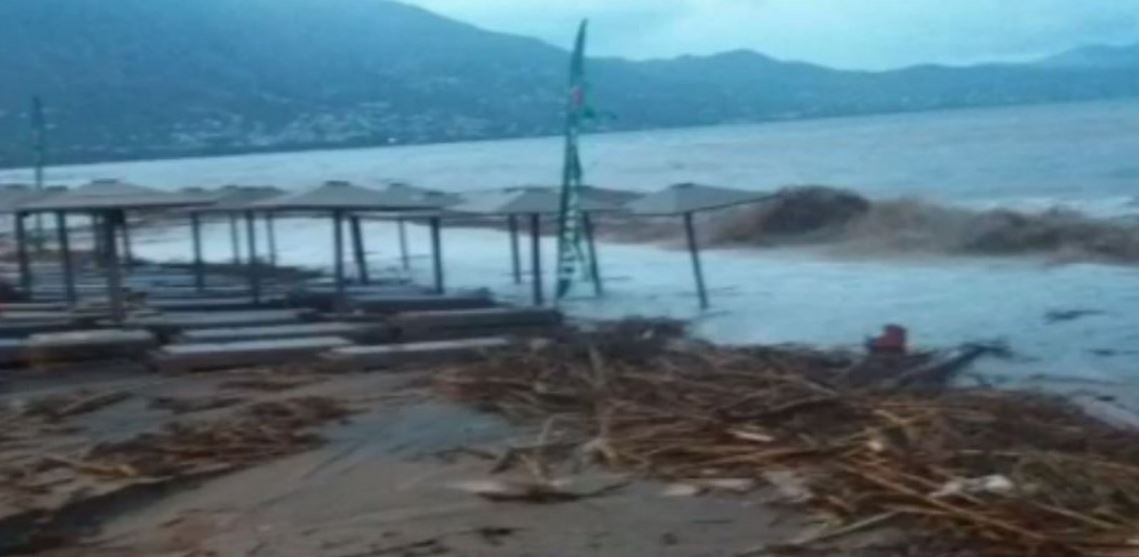 Τεράστιες καταστροφές στην Μάνη – ΒΙΝΤΕΟ