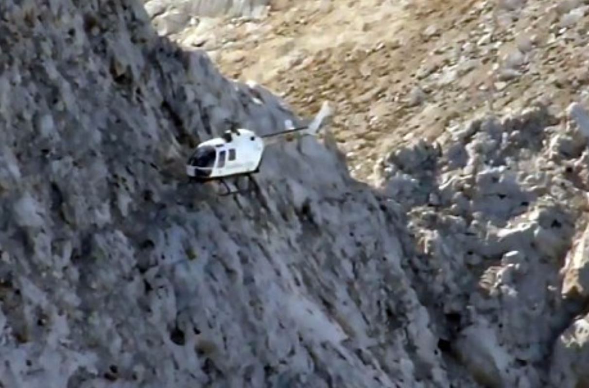 Εντυπωσιακή διάσωση ορειβατών στην Ισπανία – ΒΙΝΤΕΟ