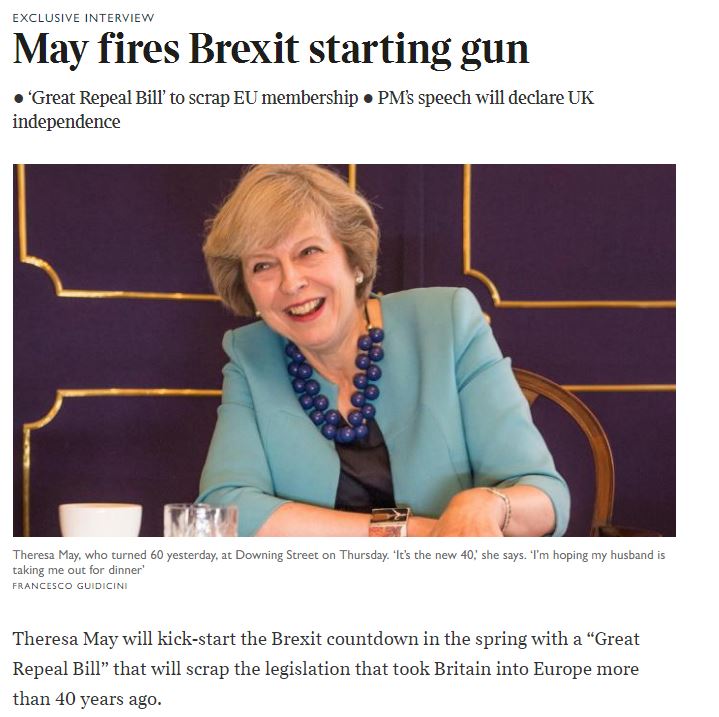 Μέι: Αντίστροφη μέτρηση για το… Brexit