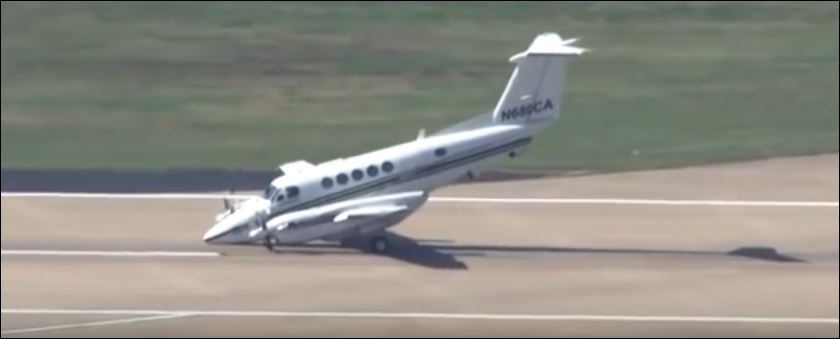 Δραματική προσγείωση αεροσκάφους με τη… μύτη – ΒΙΝΤΕΟ