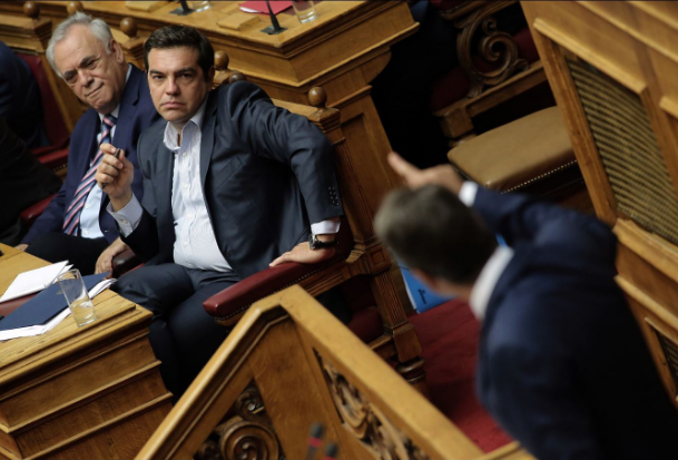 Ο Μητσοτάκης στον Τσίπρα: Αυτές τις ψευτομαγκιές αλλού… – ΒΙΝΤΕΟ