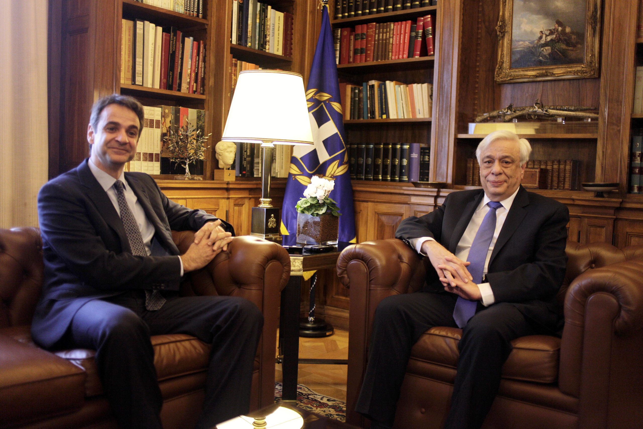 Συνάντηση Παυλόπουλου – Μητσοτάκη