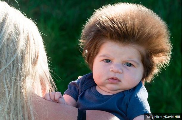 Δείτε το αγοράκι με το πιο περίεργο μαλλί – ΦΩΤΟ