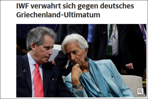 Ηχηρή διάψευση του ΔΝΤ στον Σόιμπλε για την Ελλάδα