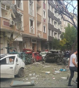 Οι πρώτες ΦΩΤΟ από τις εκρήξεις στην Κωνσταντινούπολη – Αναφορές για 5 τραυματίες