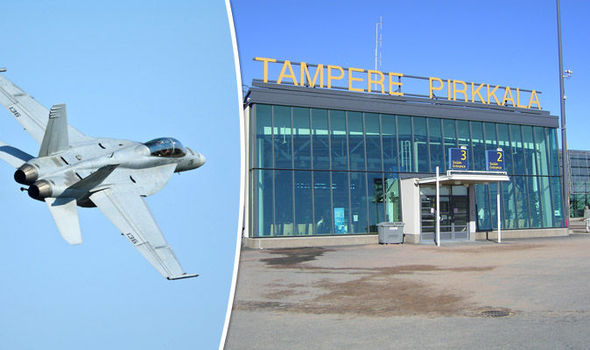 Αεροσκάφος προσγειώθηκε με συνοδεία μαχητικών στη Φινλανδία