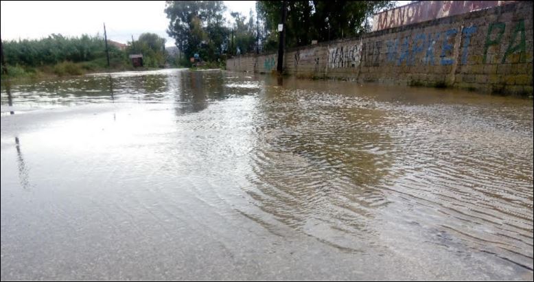 Πλημμύρες στον κάμπο της Άρτας από τις ισχυρές βροχοπτώσεις – ΦΩΤΟ