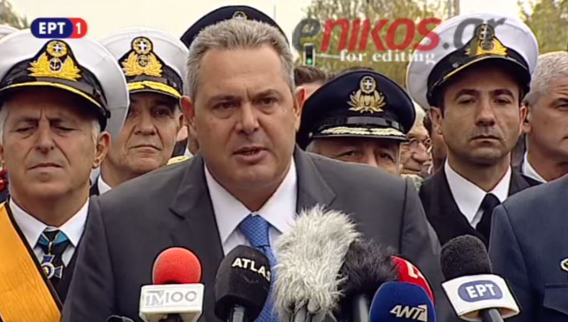 Καμμένος: Δεν θα προδώσουμε τους ήρωες του 1940 – ΒΙΝΤΕΟ