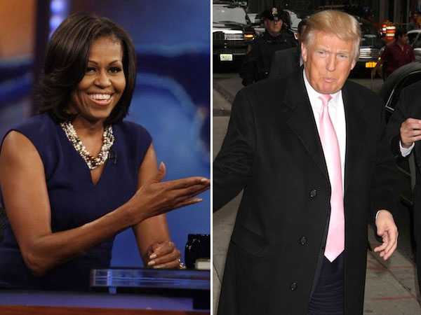 ΗΠΑ: Η σπόντα του Τραμπ για την Μισέλ Ομπάμα