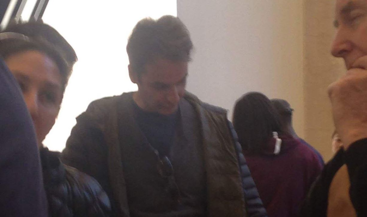 Ο Κυριάκος Μητσοτάκης σε «Apple Store» στο Μανχάταν – ΦΩΤΟ