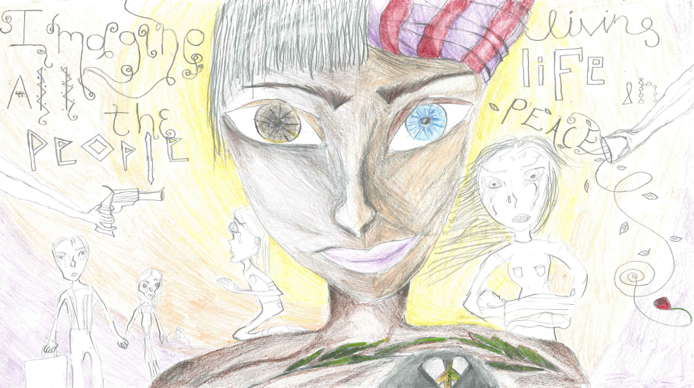 Η ζωγραφιά της 14χρονης από τα Γιαννιτσά που θα ταξιδέψει σε ολόκληρο τον κόσμο – ΦΩΤΟ