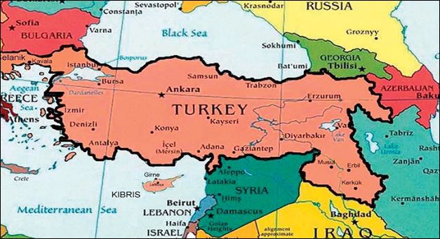 Προκαλεί τουρκική εφημερίδα – Δημοσιεύει χάρτη που δείχνει τη μισή Ελλάδα… στην Τουρκία