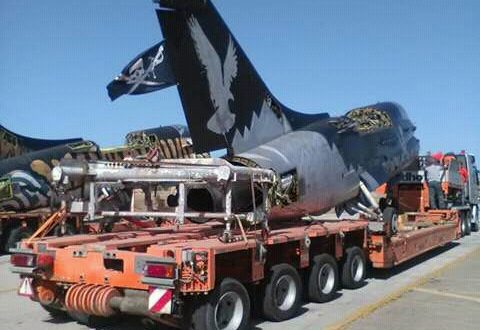 Που πάνε τα Α-7 Corsair; Φωτογραφίες από τη μεταφορά τους στην τελευταία βάση τους