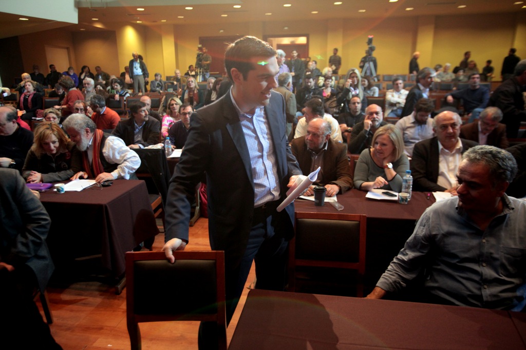 Με ομιλία του Αλέξη Τσίπρα ξεκινά η συνεδρίαση της Κ.Ε. του ΣΥΡΙΖΑ