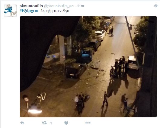 ΒΙΝΤΕΟ από το σημείο της έκρηξης στα Εξάρχεια