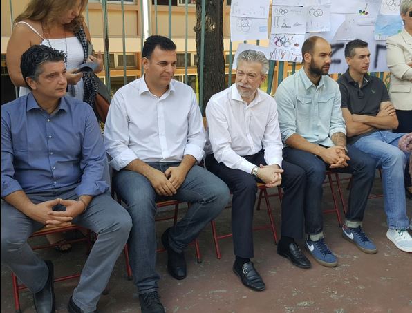 Το λέι απ του Κοντονή υπό το βλέμμα του Σπανούλη – ΒΙΝΤΕΟ