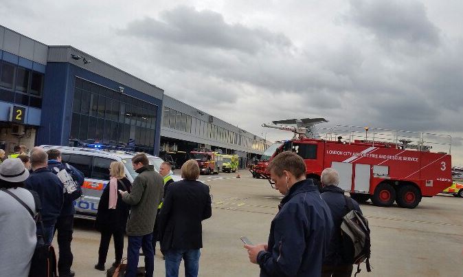 Συναγερμός στο αεροδρόμιο Σίτι του Λονδίνου – ΦΩΤΟ