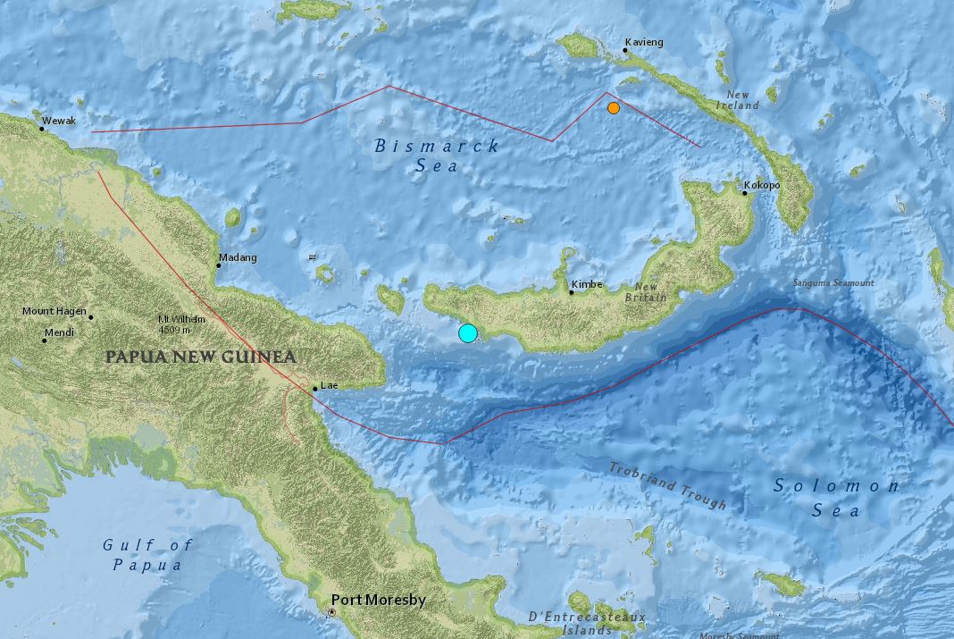 Ισχυρός σεισμός 6,9 Ρίχτερ στην Παπούα – Νέα Γουινέα – ΦΩΤΟ