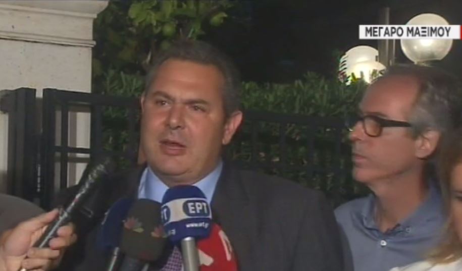 Οι δηλώσεις Καμμένου μετά τη συνάντηση με τον Αρχιεπίσκοπο – ΒΙΝΤΕΟ