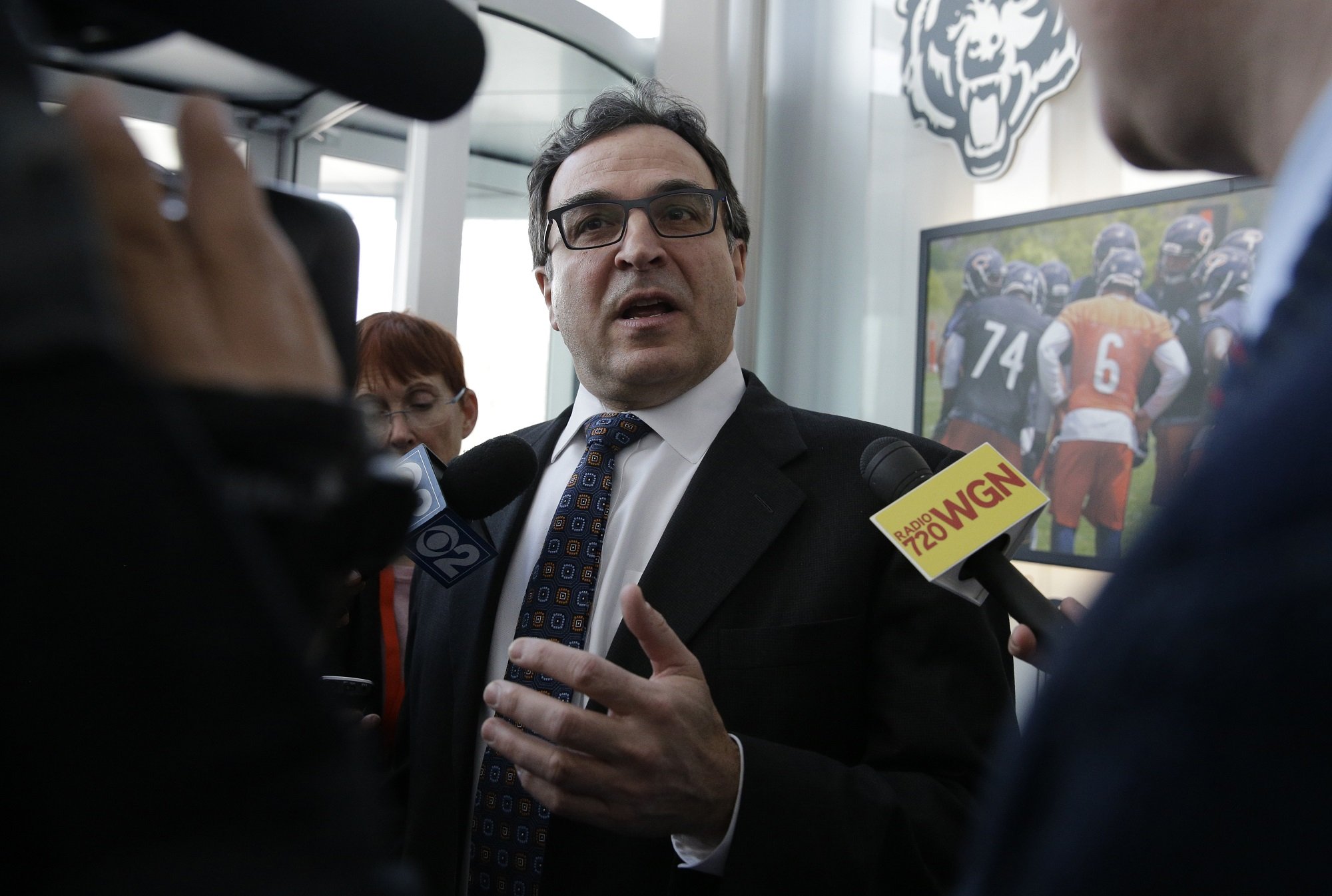 Ο Έλληνας πρόεδρος των Chicago Bears