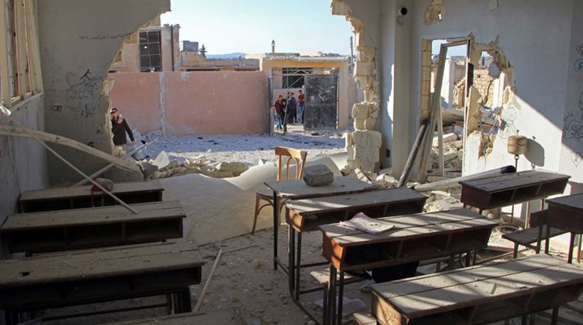 Ρωσία: Πλαστή η φωτογραφία του βομβαρδισμένου σχολείου στη Συρία