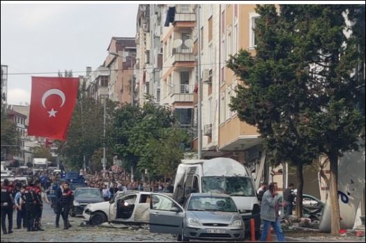 Εκρήξεις σε αστυνομικό τμήμα κοντά στο αεροδρόμιο της Κωνσταντινούπολης – ΤΩΡΑ