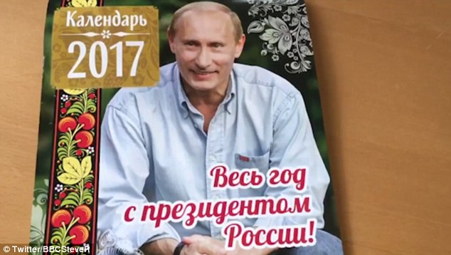 Ο Πούτιν ψαράς, αγρότης και πιλότος στο “αγαπημένο” ημερολόγιο των Ρώσων – ΦΩΤΟ