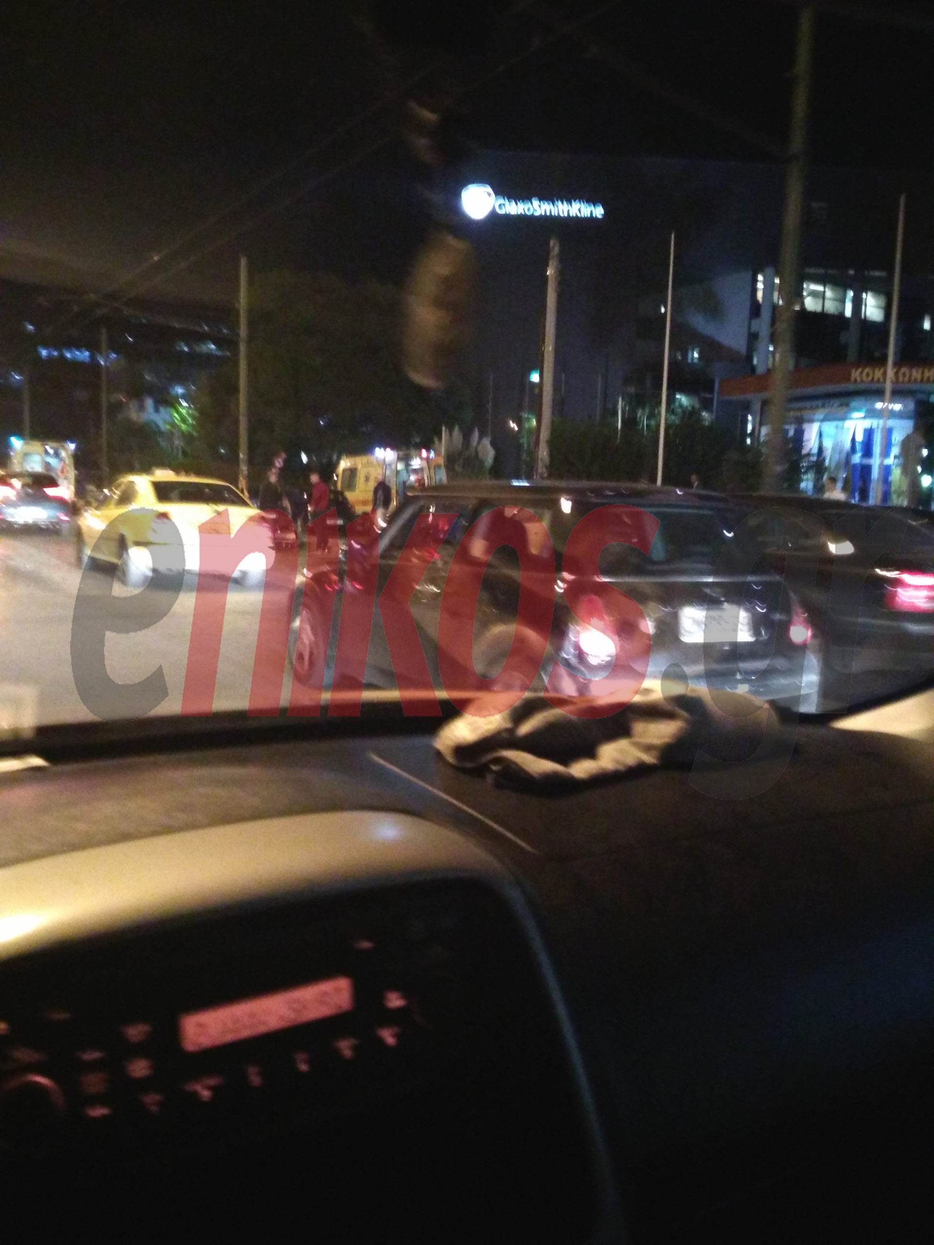 Μποτιλιάρισμα στην Κηφισίας λόγω τροχαίου – ΦΩΤΟ -ΤΩΡΑ